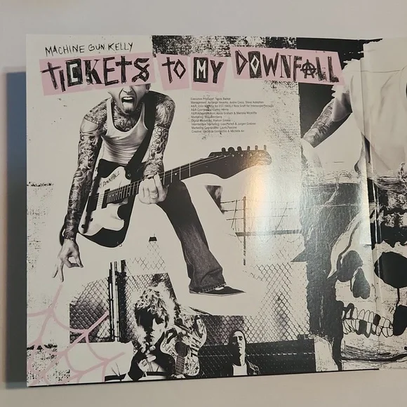"Tickets to my Downfall" Vinyl - by Machine Gun Kelly - Alternate Cover - Picture 4 of 7